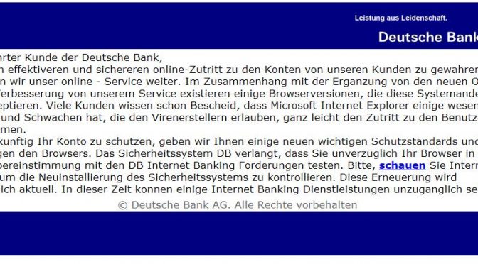 Deutsche Bank