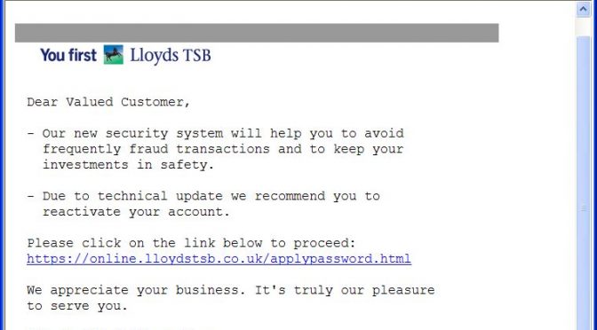 *URGENT NOTICE FROM Lloyds TSB Bank  (Ref: 1456)