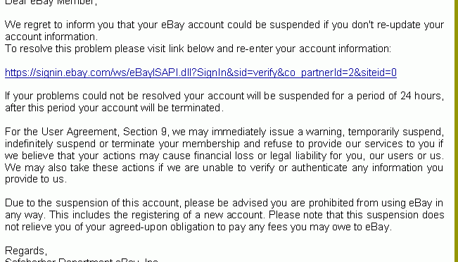 *IMPORTANT INFORMATION: YOUR ACCOUNT