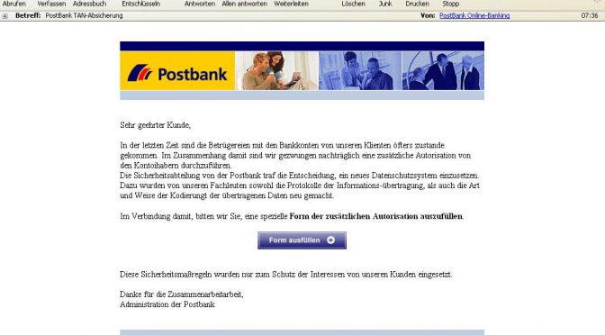 PostBank TAN-Absicherung