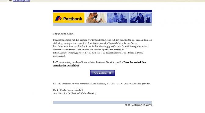 Postbank Online Banking