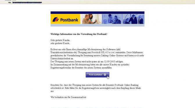 Postbank Online Banking