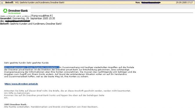 Geehrte Kunden und Kundinnenu Dresdner Bank!