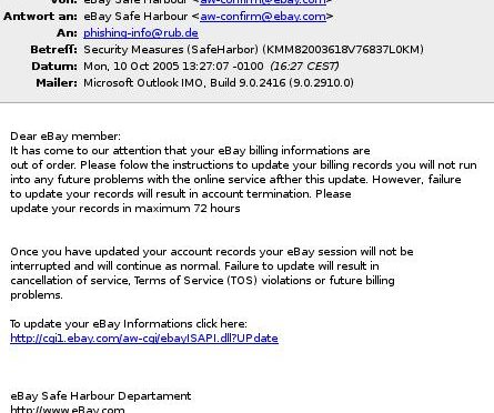 eBay Safe Harbour [aw-confirm@ebay.com]