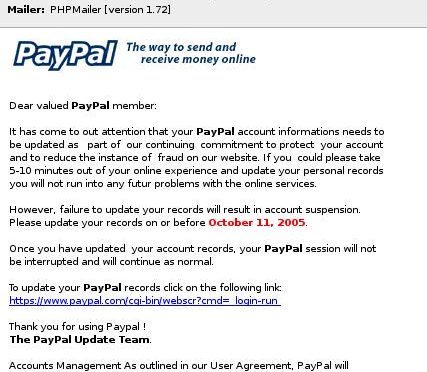 Your PayPal Account Could Be Suspended